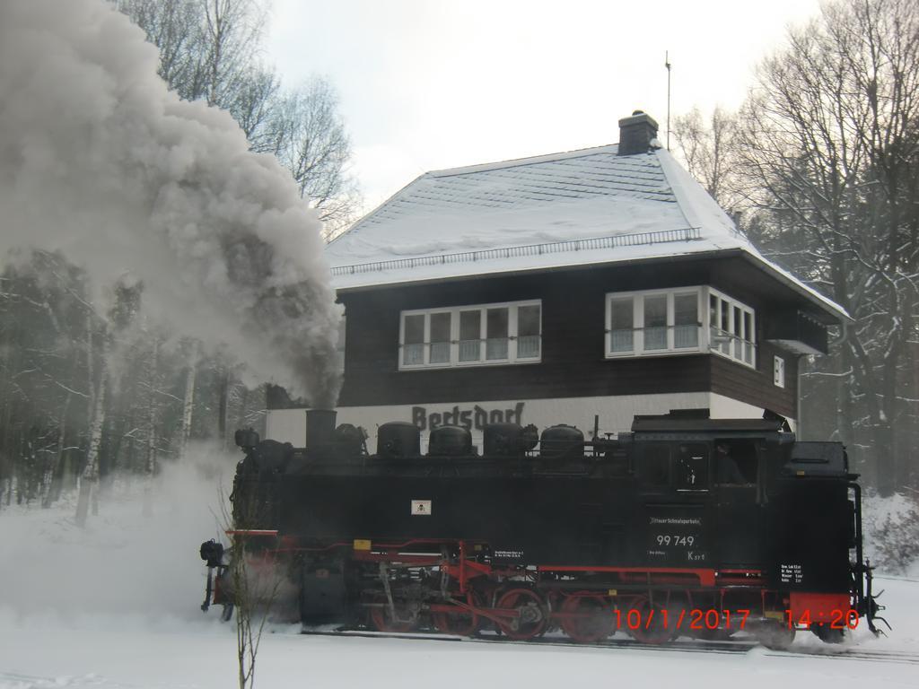 Hotel Bb Bahnhof Bertsdorf Olbersdorf Eksteriør bilde